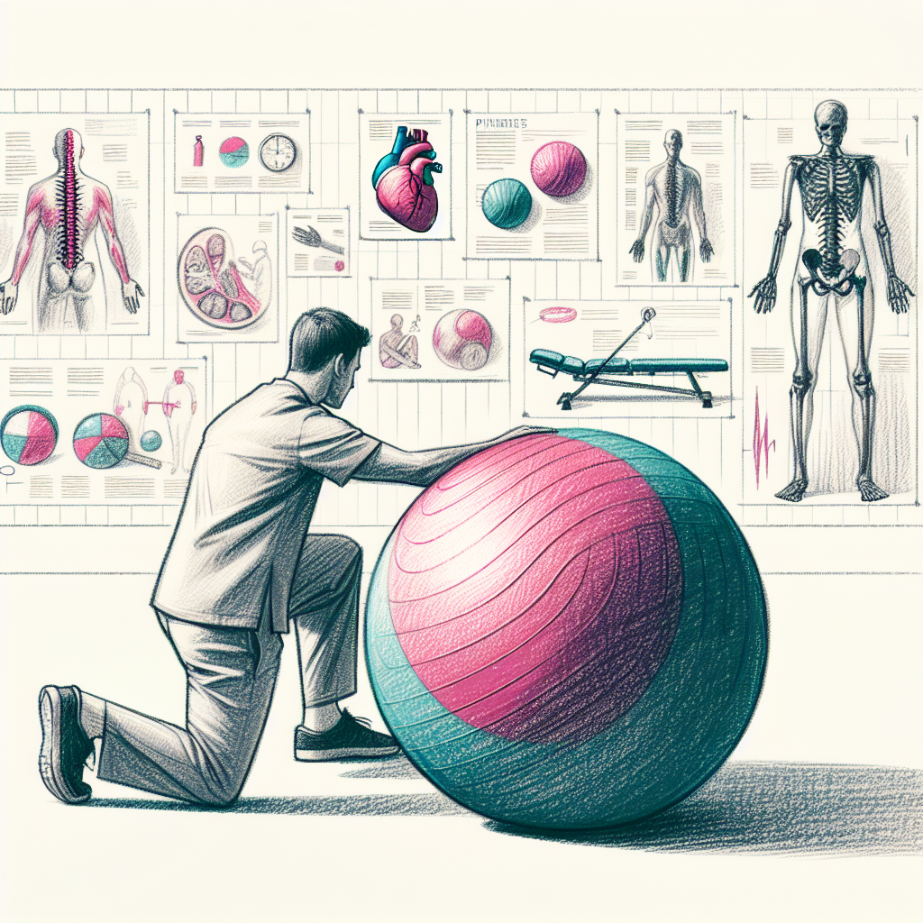 Pastelková ilustrace znázorňující téma: Cvičení a zdraví