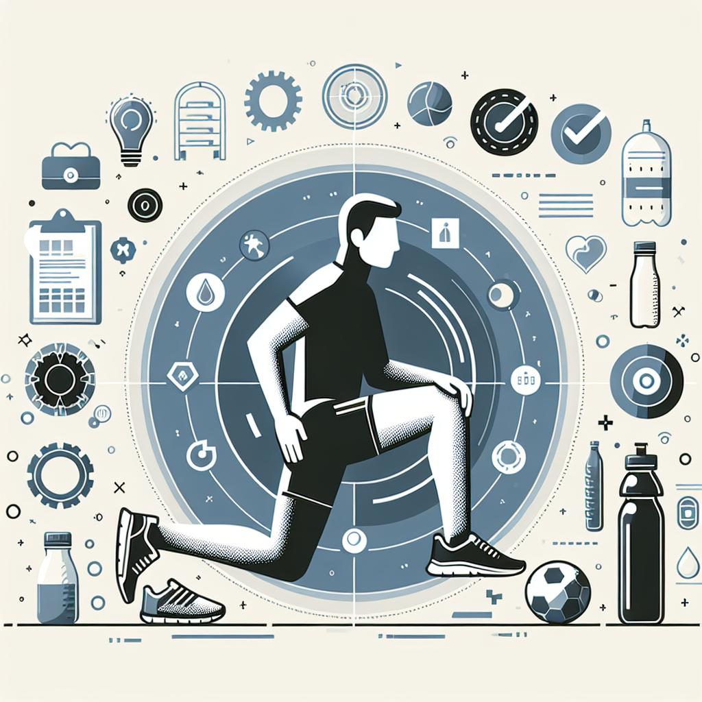 Ilustrace znázorňující téma: Cvičení a fitness