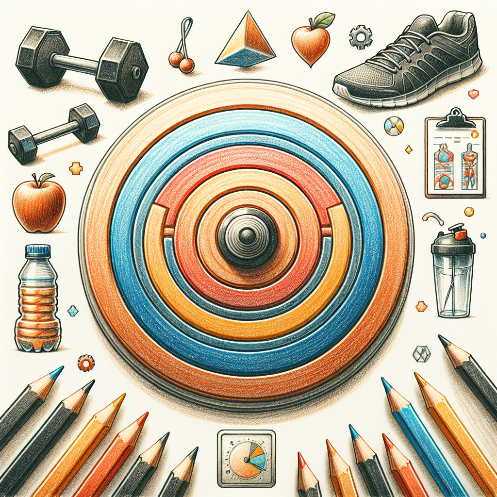 Pastelková ilustrace znázorňující téma: Cvičení