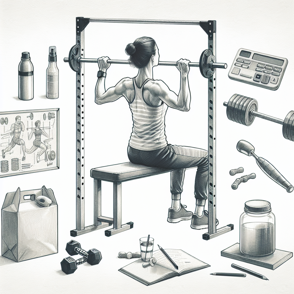 Pastelková ilustrace znázorňující téma: Fitness