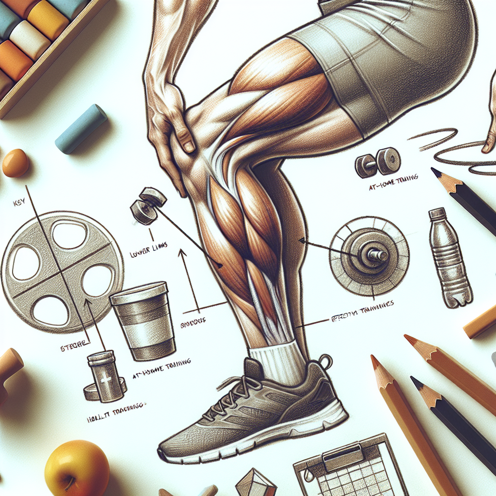 Pastelková ilustrace znázorňující téma: Cvičení