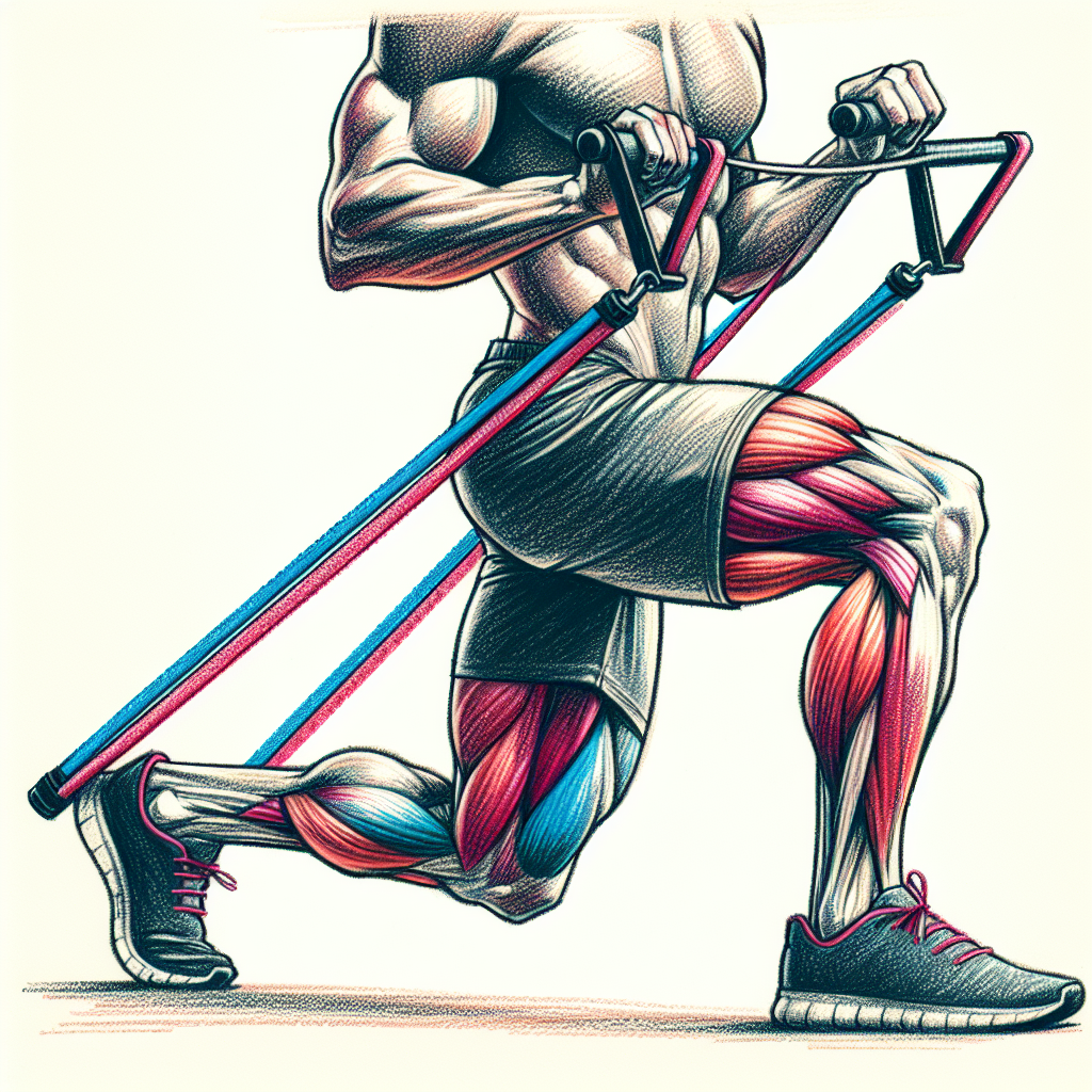 Pastelková ilustrace znázorňující téma: Fitness