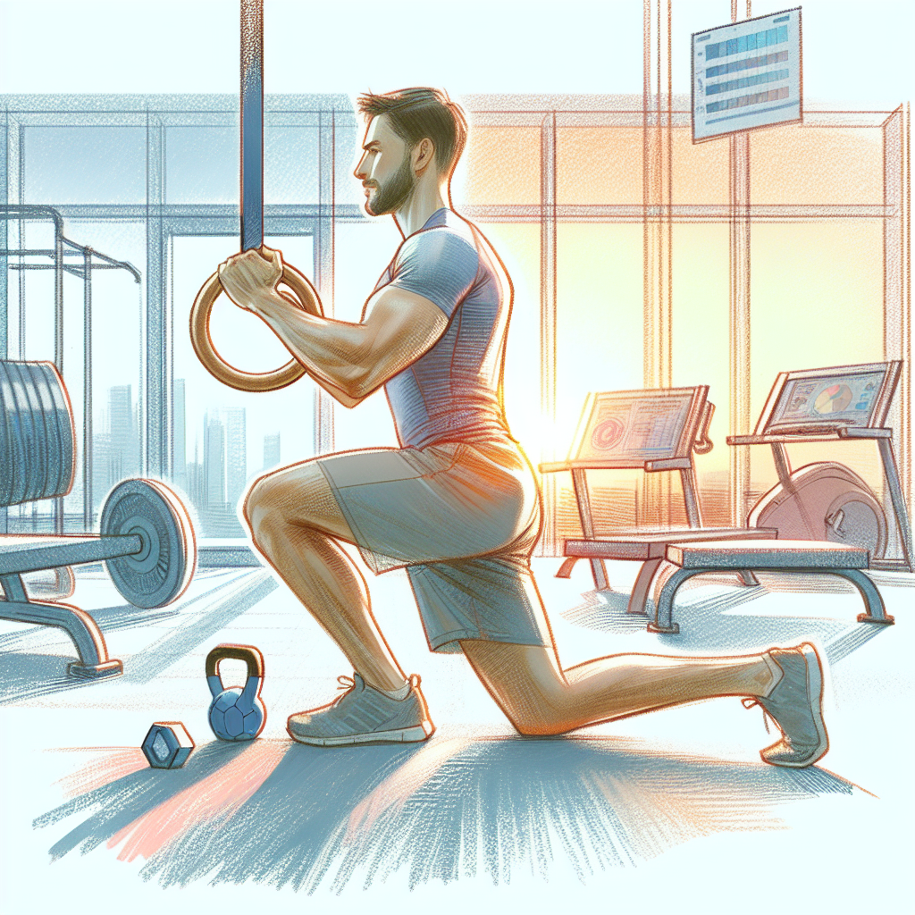 Pastelková ilustrace znázorňující téma: Fitness a cvičení