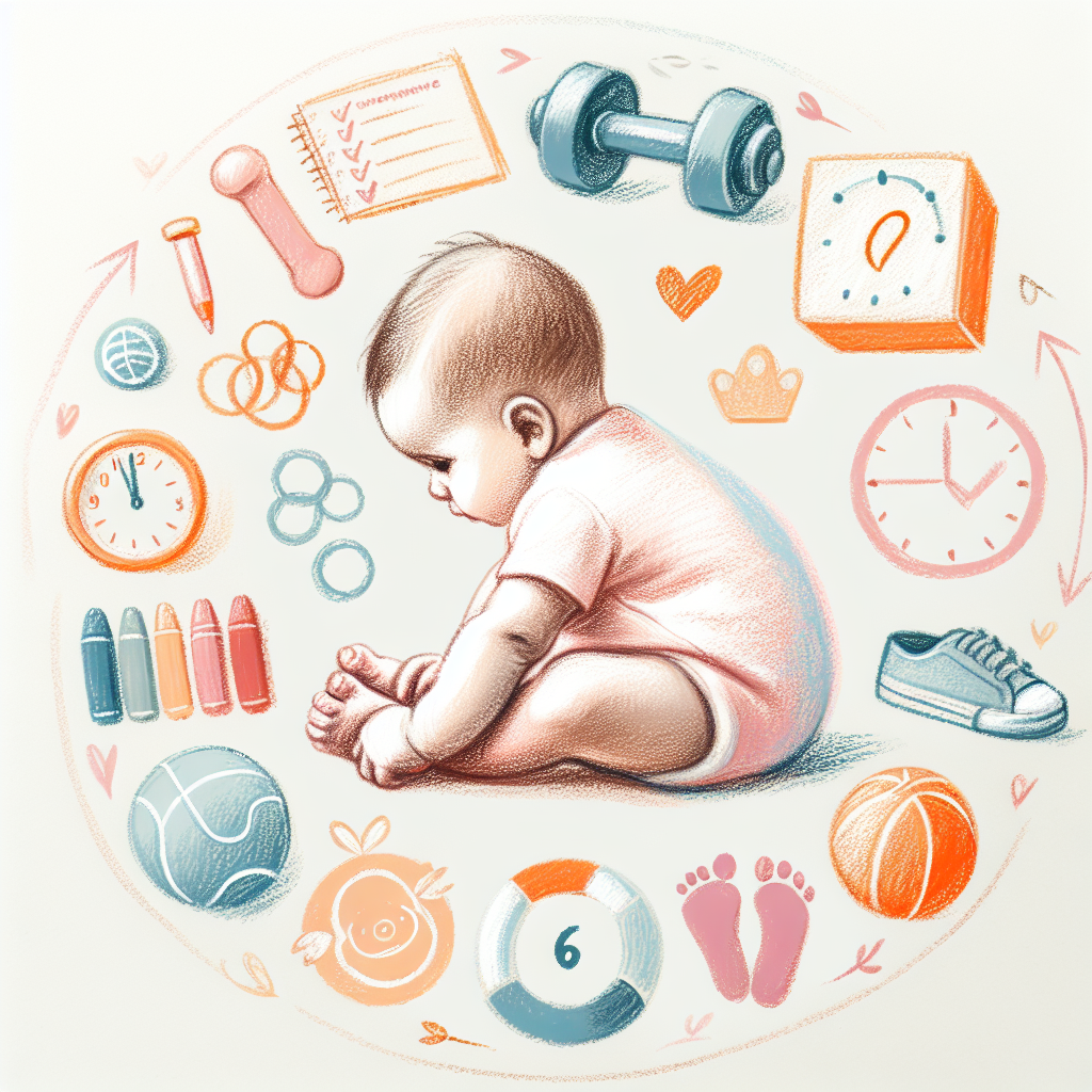 Pastelková ilustrace znázorňující téma: Cvičení s dětmi