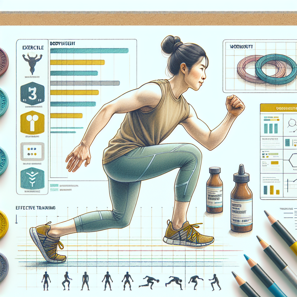 Pastelková ilustrace znázorňující téma: Cvičení