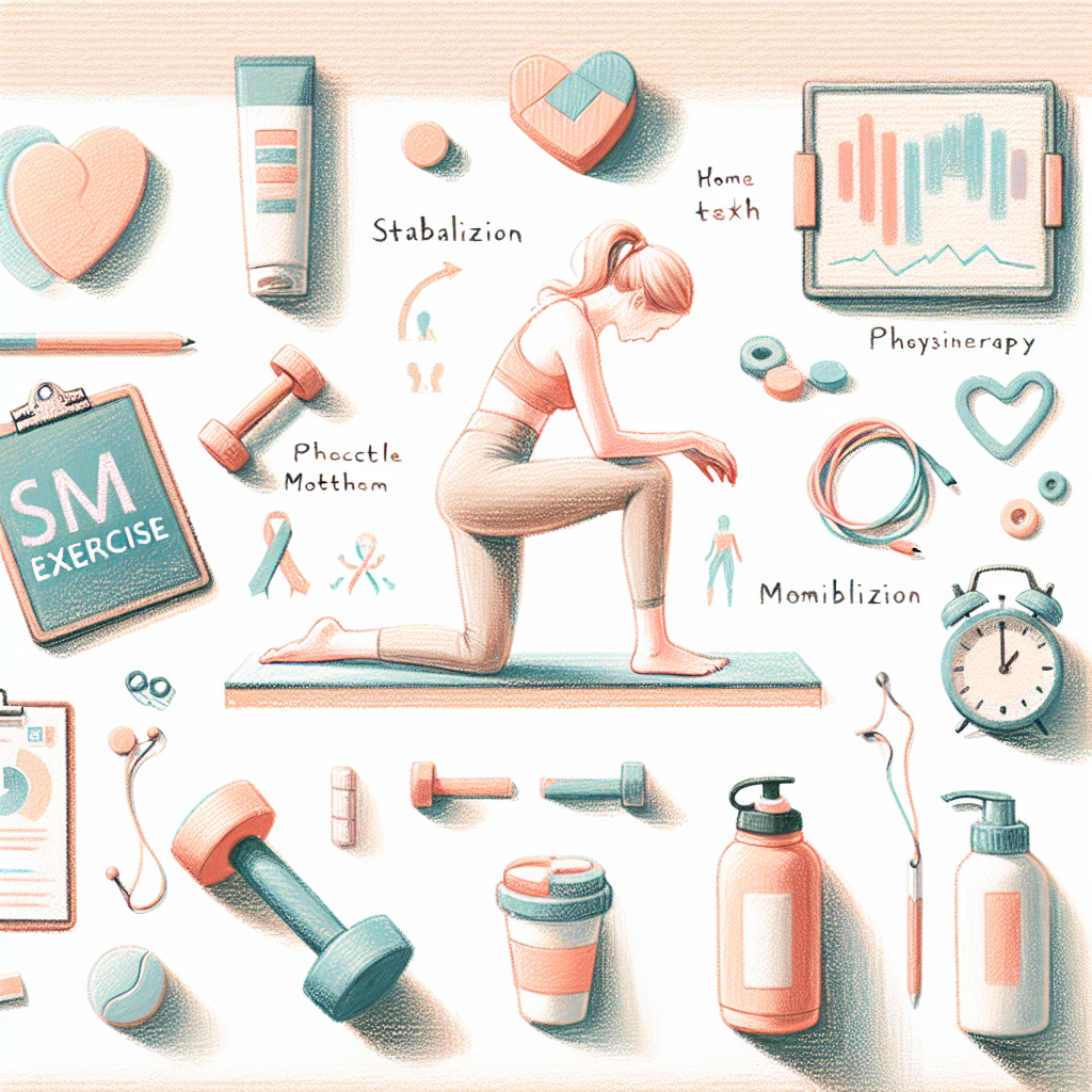 Pastelková ilustrace znázorňující téma: Cvičení