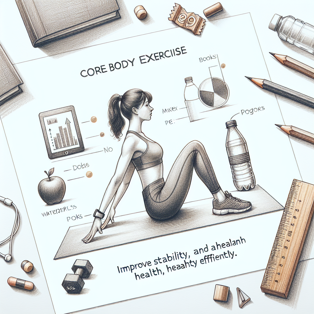 Pastelková ilustrace znázorňující téma: Fitness