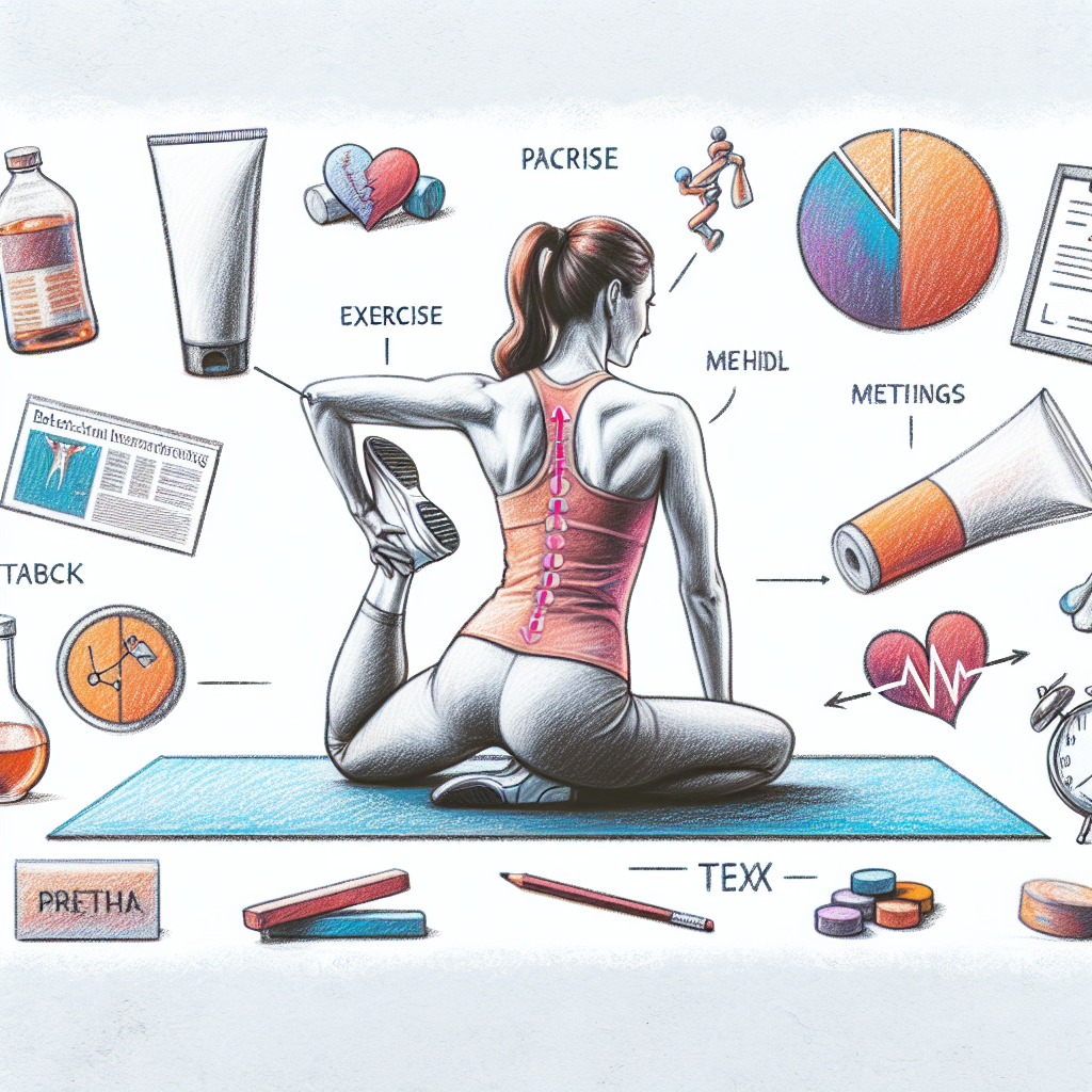 Pastelková ilustrace znázorňující téma: Zdraví a fitness