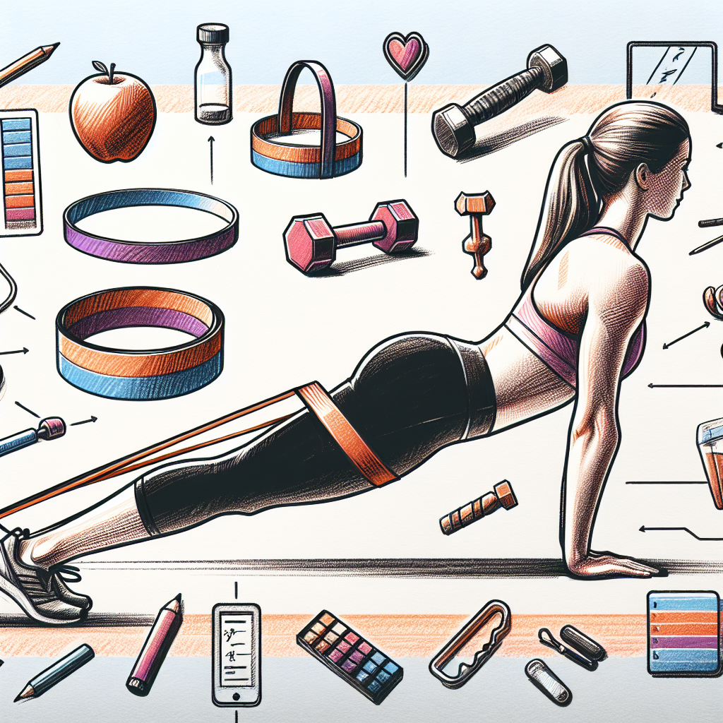 Pastelková ilustrace znázorňující téma: Cvičení