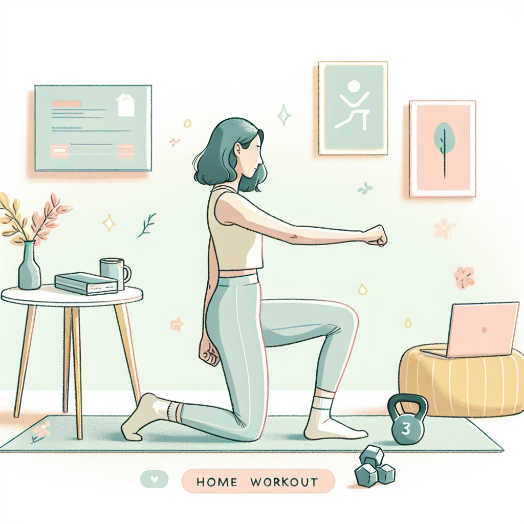 Pastelková ilustrace znázorňující téma: Cvičení