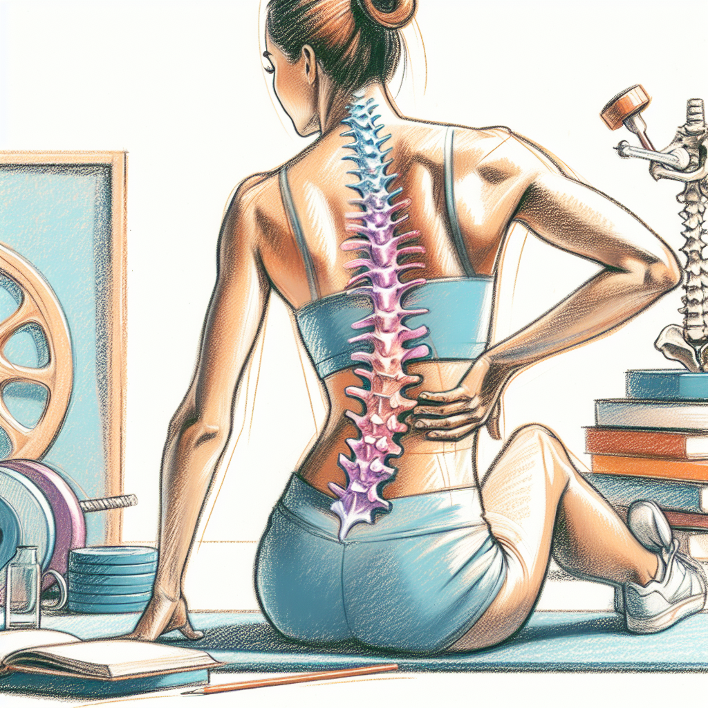 Pastelková ilustrace znázorňující téma: Zdraví a fitness