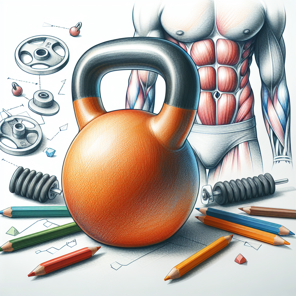 Pastelková ilustrace znázorňující téma: Cvičení a fitness