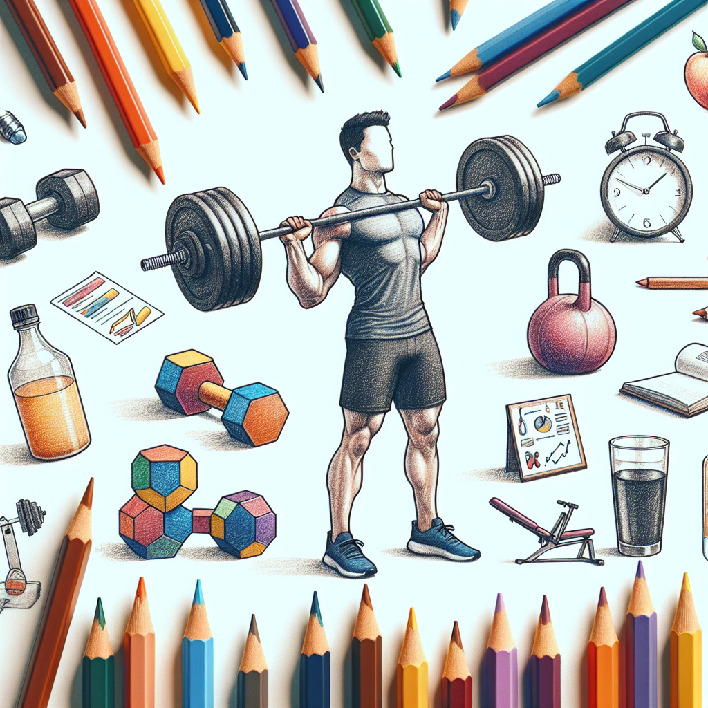 Pastelková ilustrace znázorňující téma: Domácí cvičení