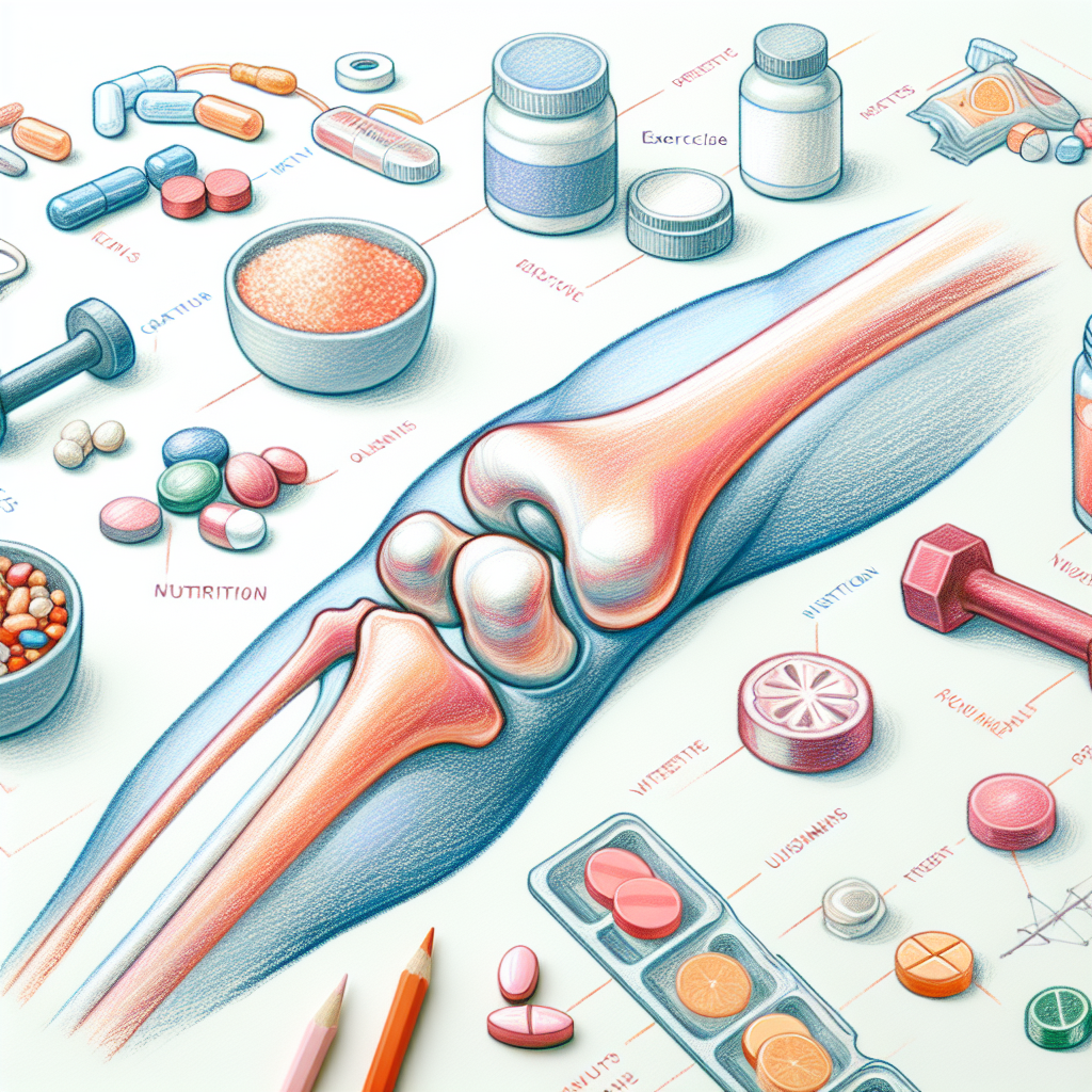 Pastelková ilustrace znázorňující téma: Zdraví a výživa
