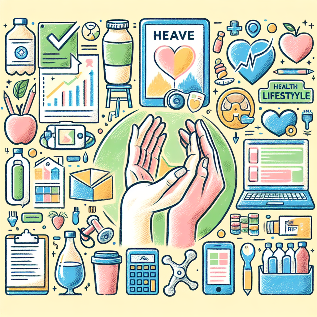 Pastelková ilustrace znázorňující téma: Zdraví