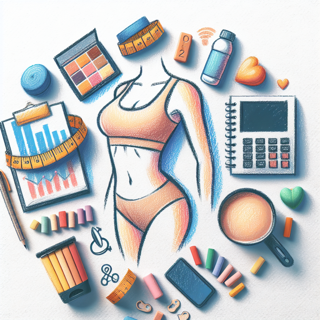 Pastelková ilustrace znázorňující téma: Zdraví a výživa