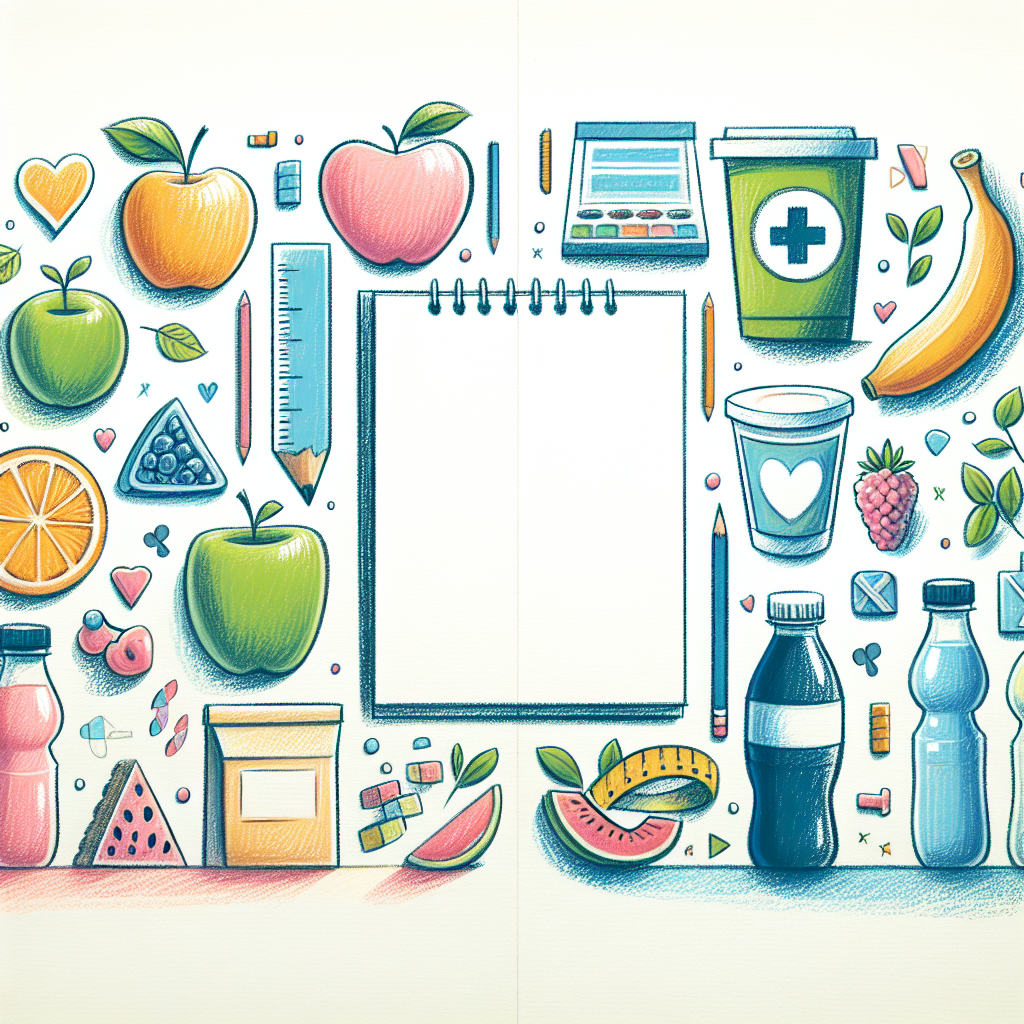 Pastelková ilustrace znázorňující téma: Zdraví a wellness