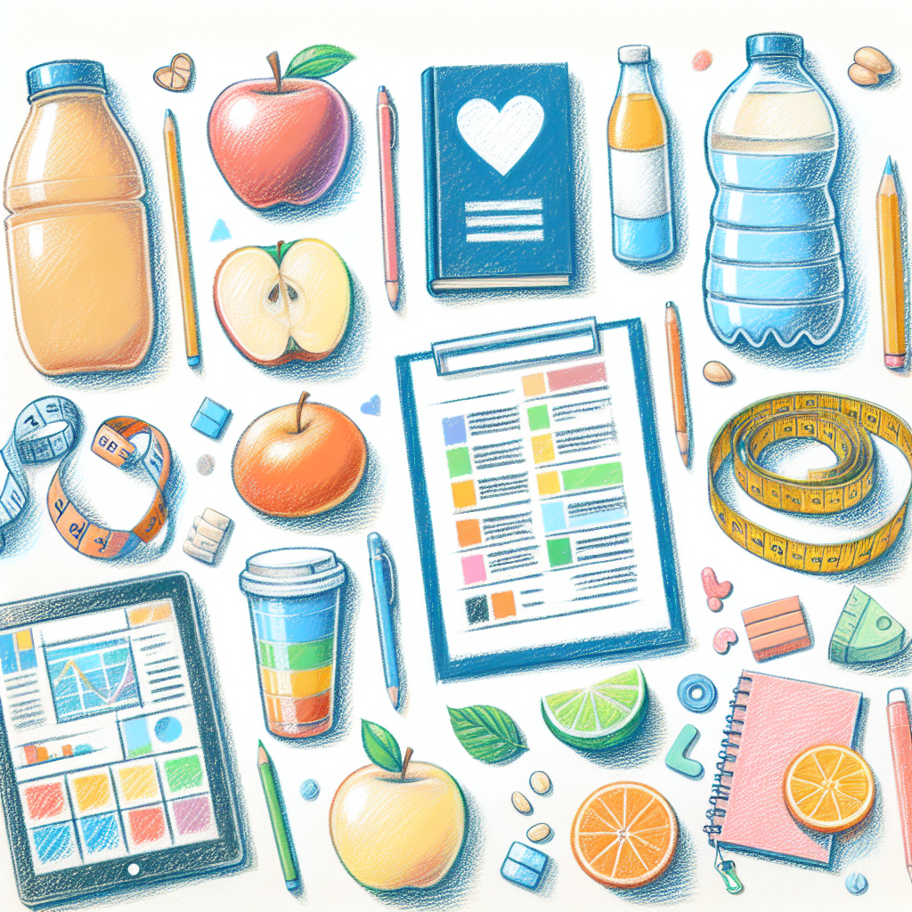 Pastelková ilustrace znázorňující téma: Zdravé stravování
