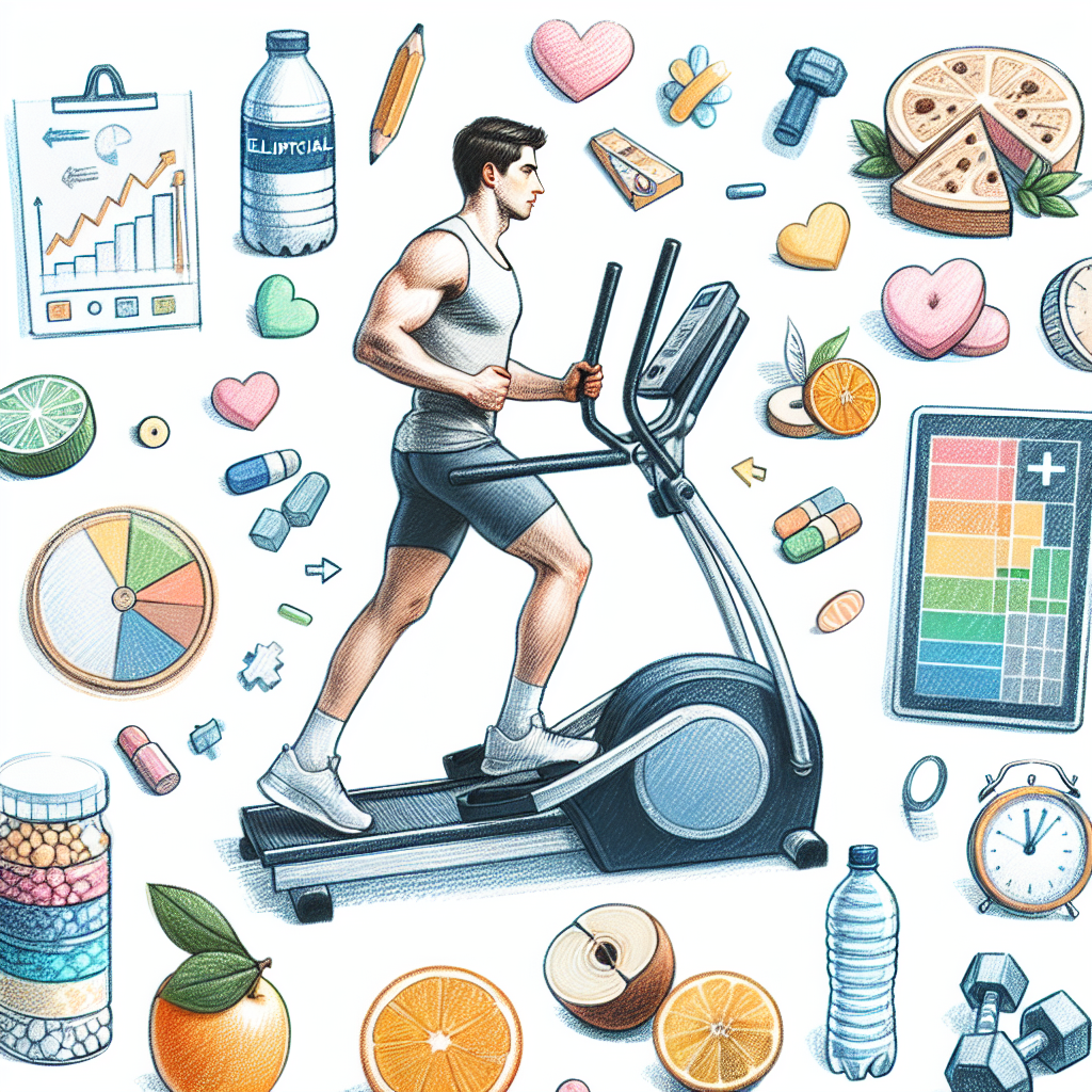 Pastelková ilustrace znázorňující téma: Hubnutí a cvičení