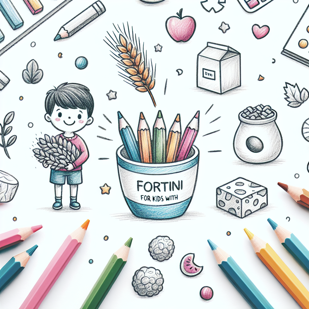 Pastelková ilustrace znázorňující téma: Dětská výživa