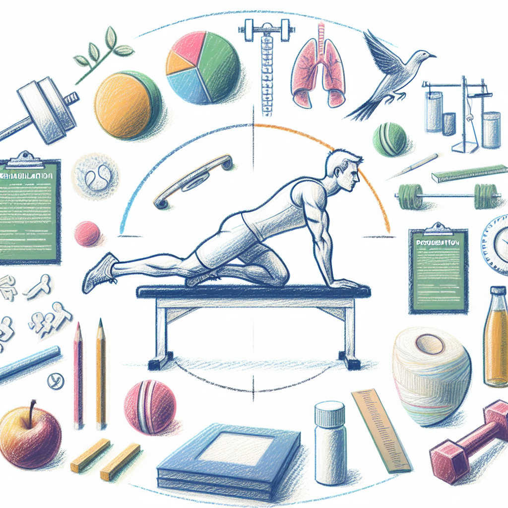 Pastelková ilustrace znázorňující téma: Cvičení a zdraví