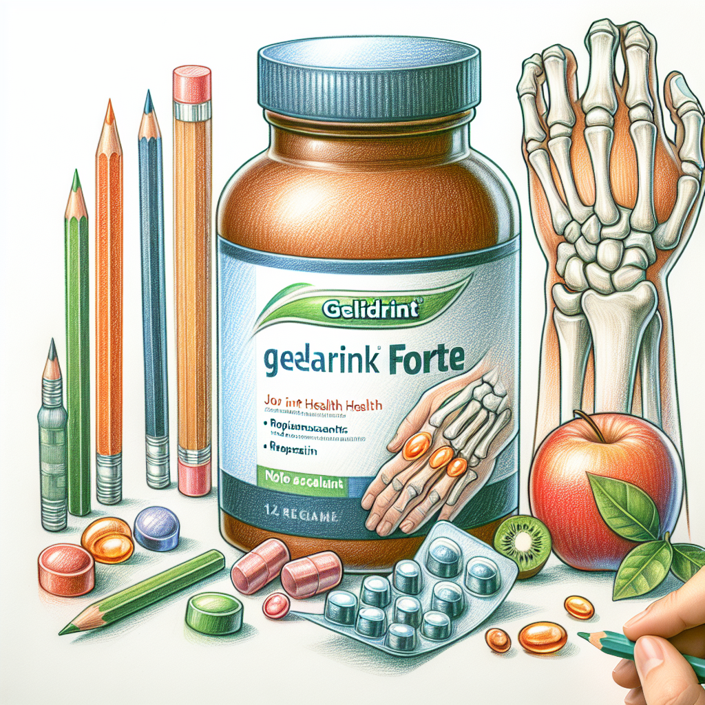 Pastelková ilustrace znázorňující téma: Doplňky stravy