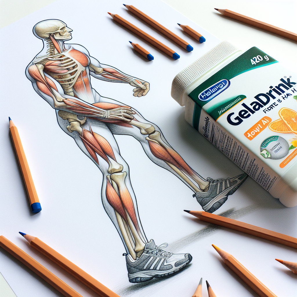 Pastelková ilustrace znázorňující téma: Doplněk stravy