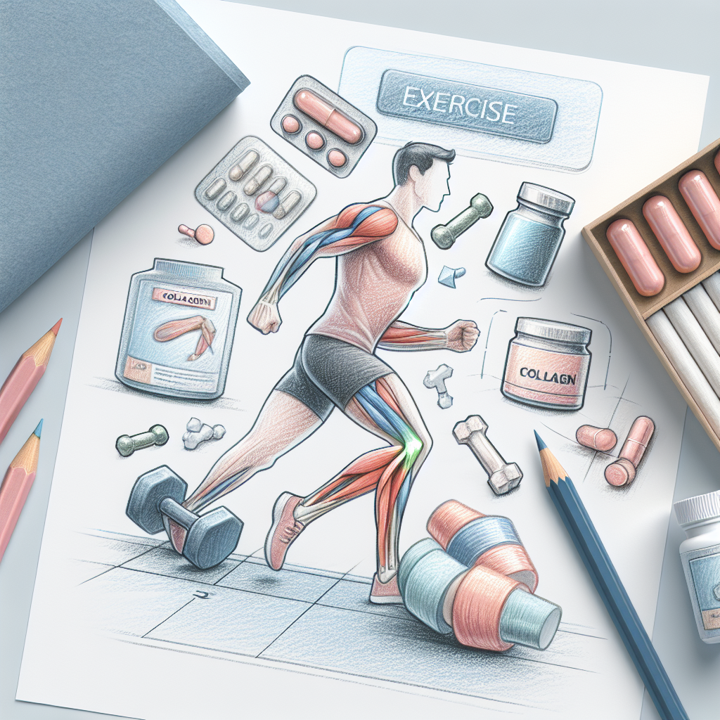 Pastelková ilustrace znázorňující téma: Doplňky stravy