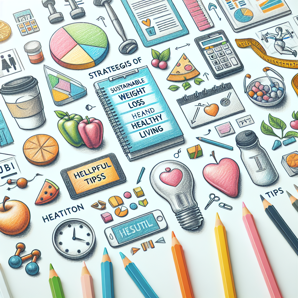 Pastelková ilustrace znázorňující téma: Hubnutí