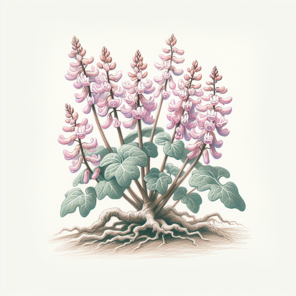 Pastelková ilustrace znázorňující téma: Léčivé rostliny