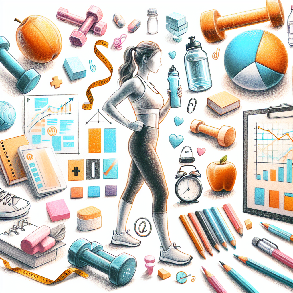 Pastelková ilustrace znázorňující téma: Cvičení
