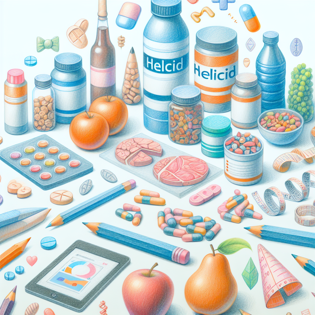 Pastelková ilustrace znázorňující téma: Léčiva
