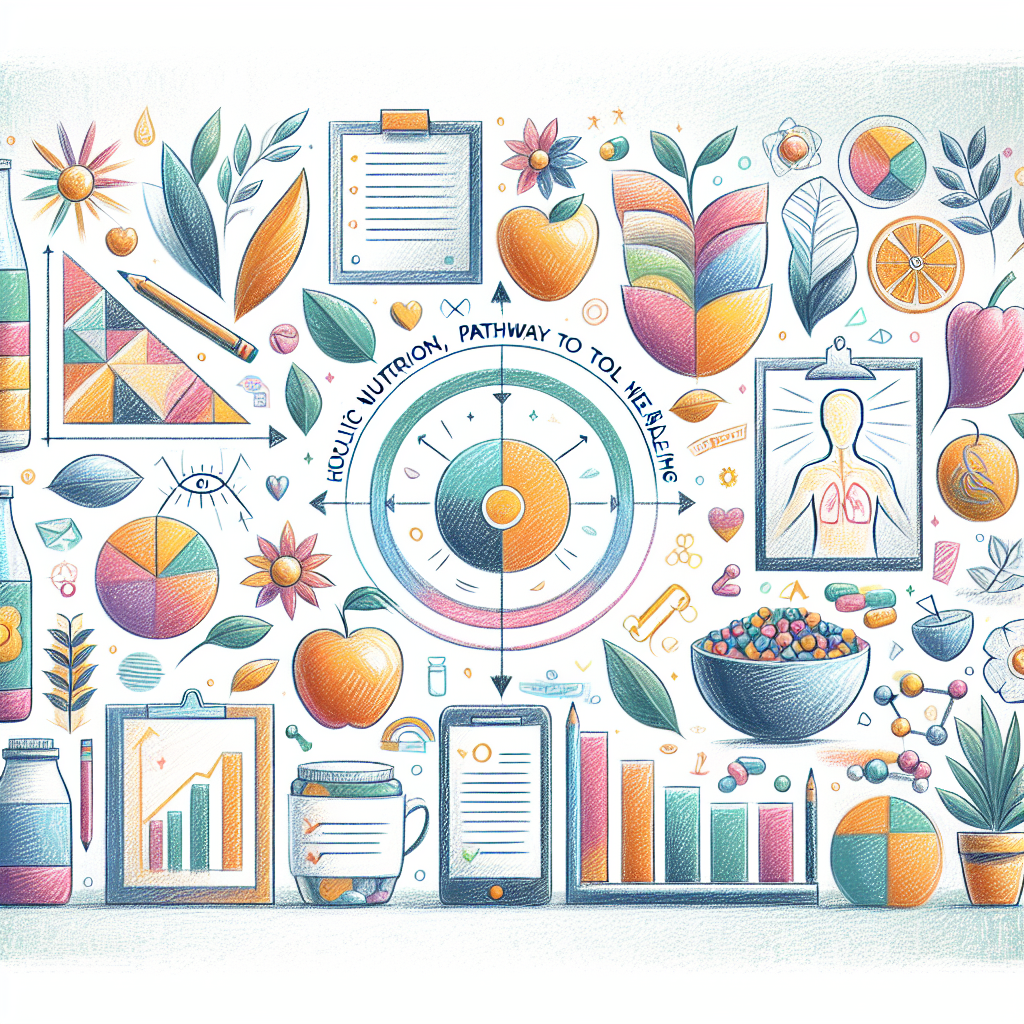 Pastelková ilustrace znázorňující téma: Výživa