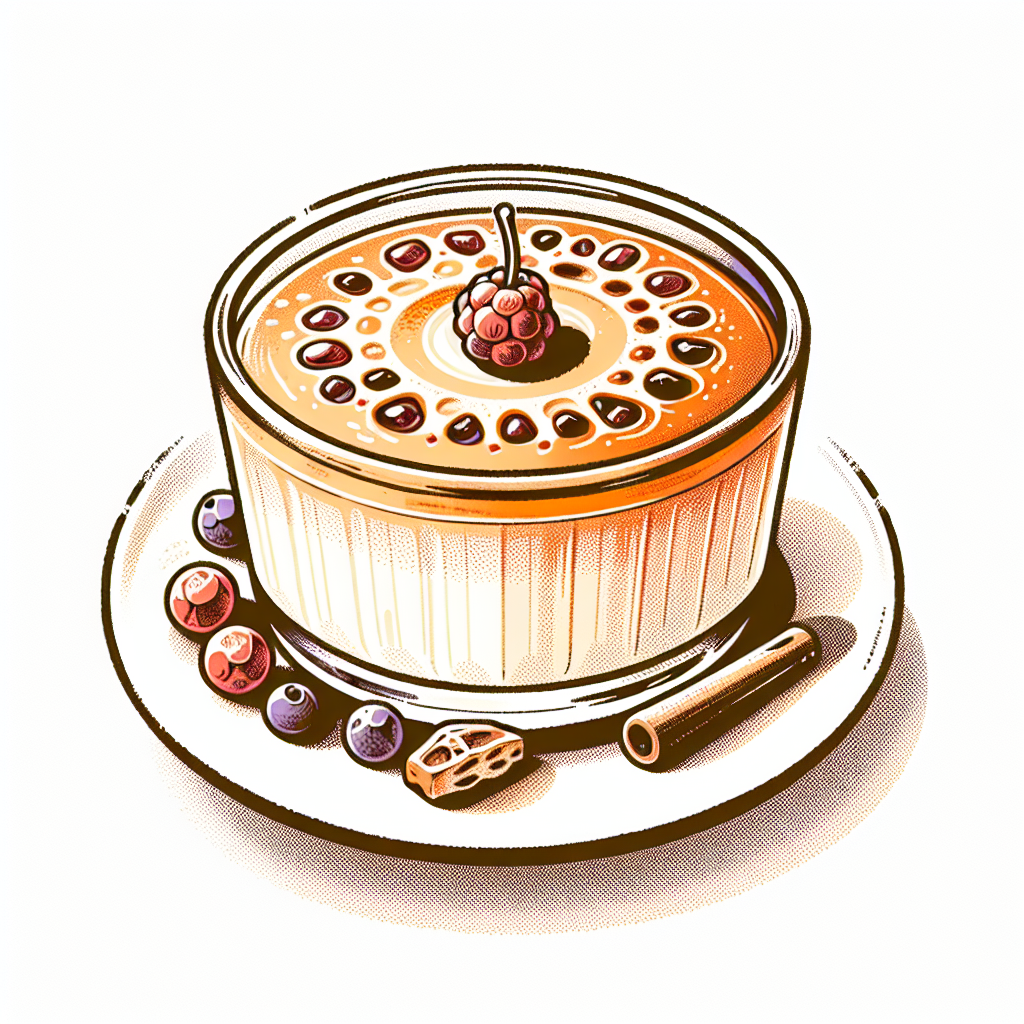 Pastelková ilustrace znázorňující téma: Dezerty