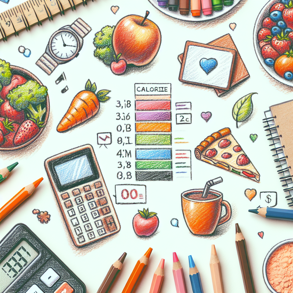 Pastelková ilustrace znázorňující téma: Zdravá výživa