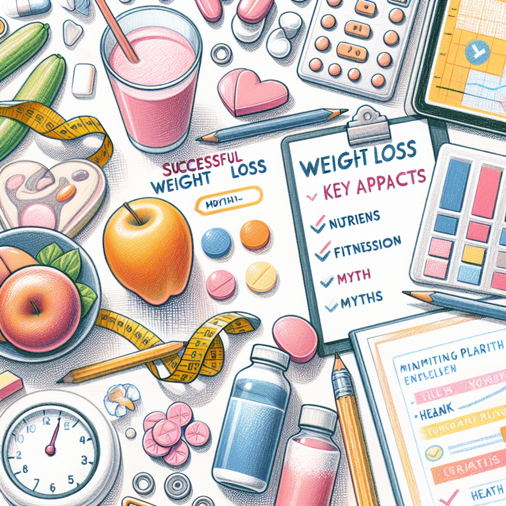 Pastelková ilustrace znázorňující téma: Hubnutí