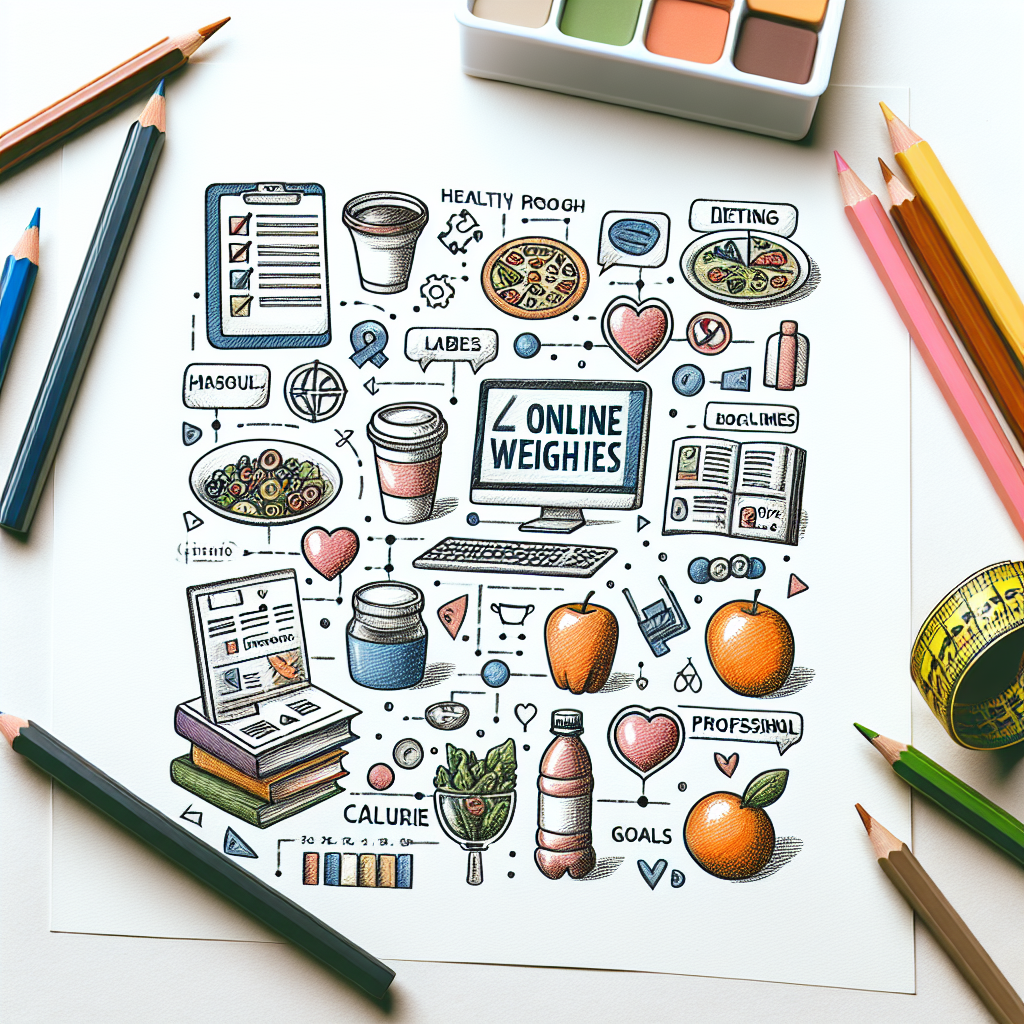 Pastelková ilustrace znázorňující téma: Hubnutí
