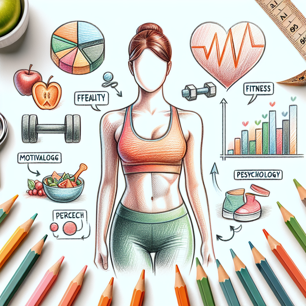 Pastelková ilustrace znázorňující téma: Hubnutí