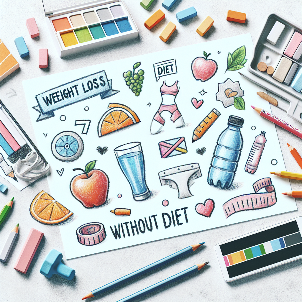 Pastelková ilustrace znázorňující téma: Zdraví a výživa