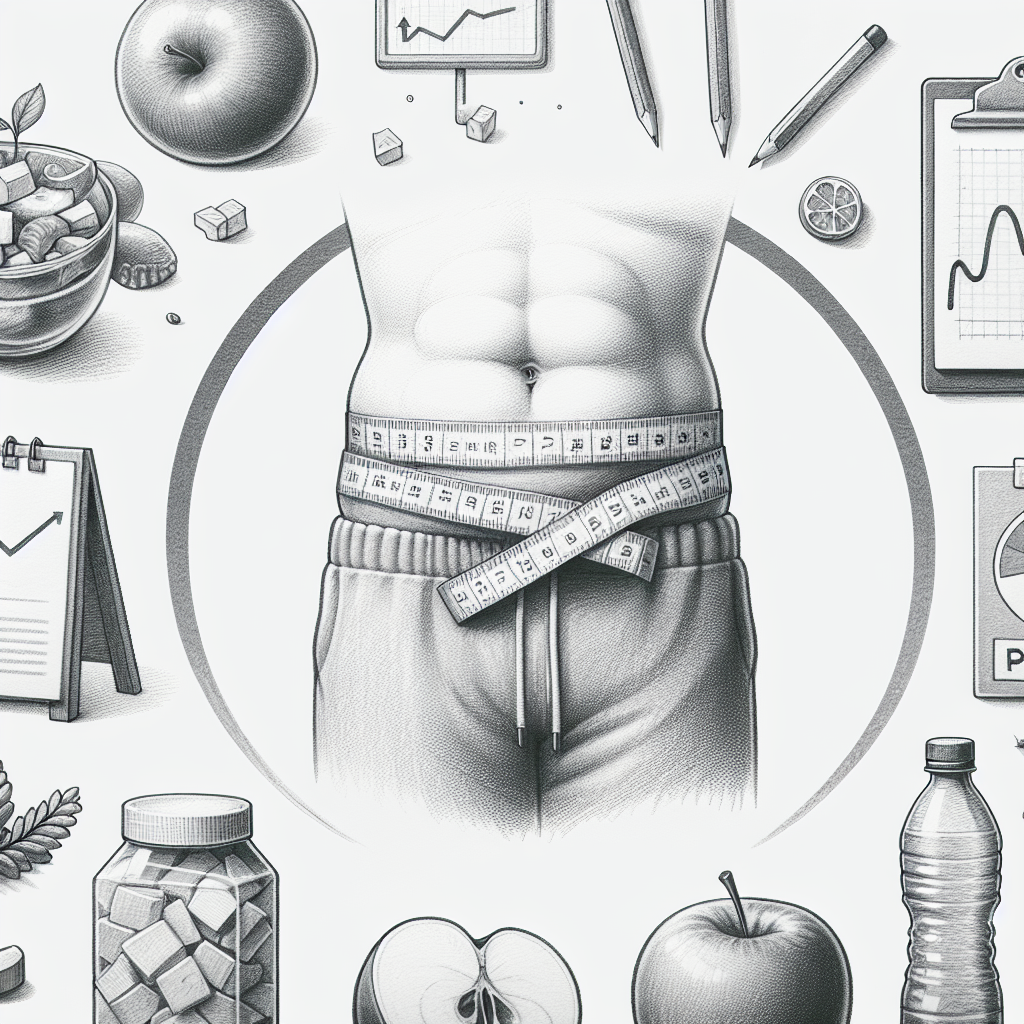 Pastelková ilustrace znázorňující téma: Hubnutí