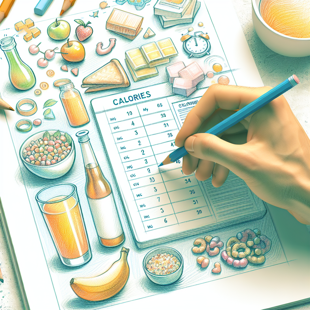 Pastelková ilustrace znázorňující téma: Hubnutí