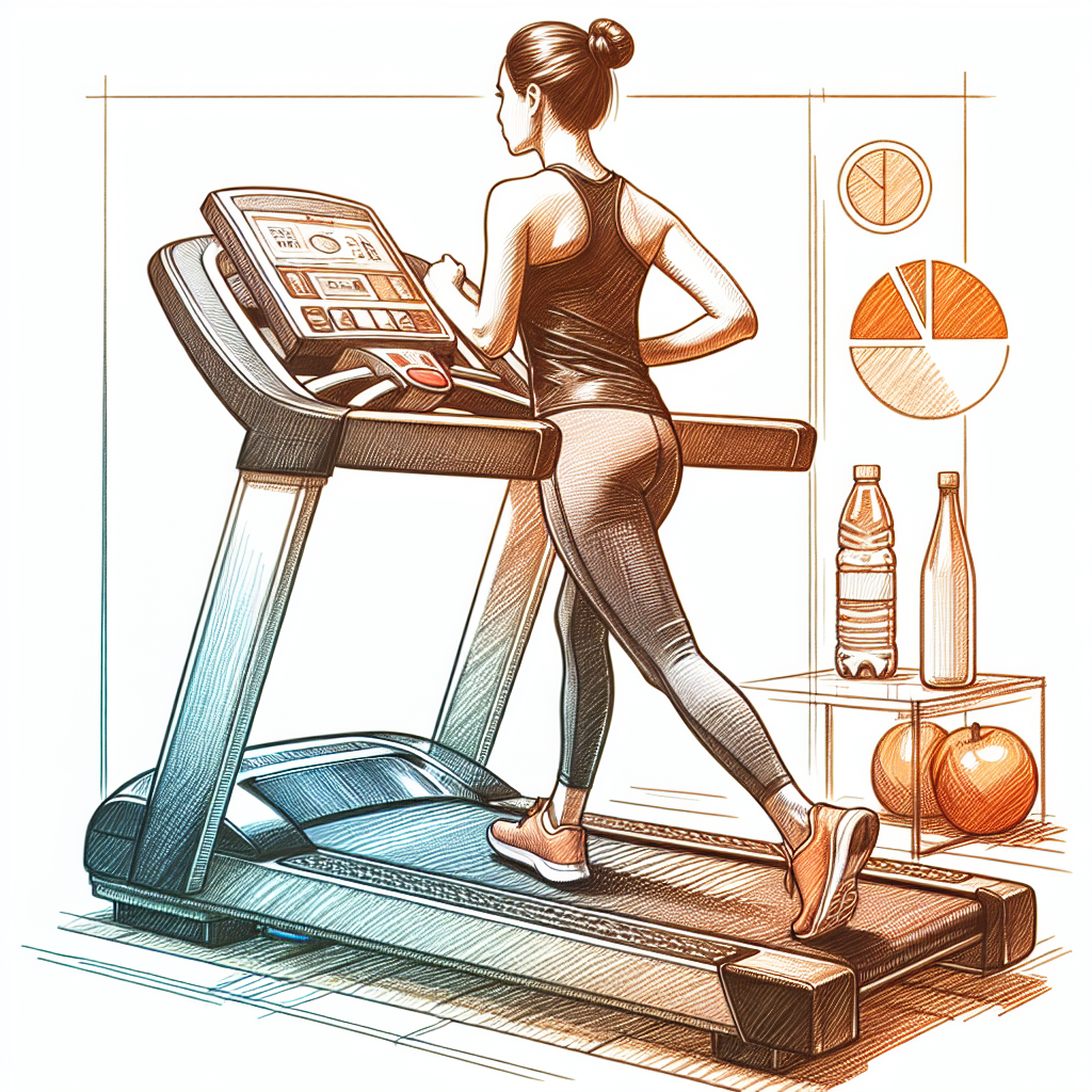 Pastelková ilustrace znázorňující téma: Fitness