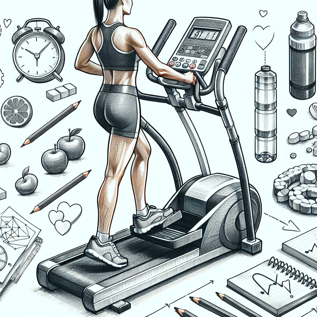 Pastelková ilustrace znázorňující téma: Cvičení a fitness