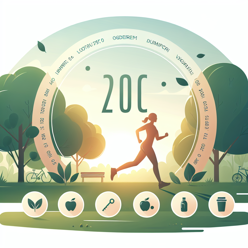 Ilustrace znázorňující téma: Zdraví a životní styl