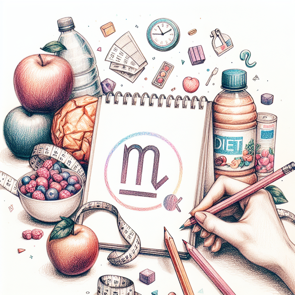 Pastelková ilustrace znázorňující téma: Zdravý životní styl