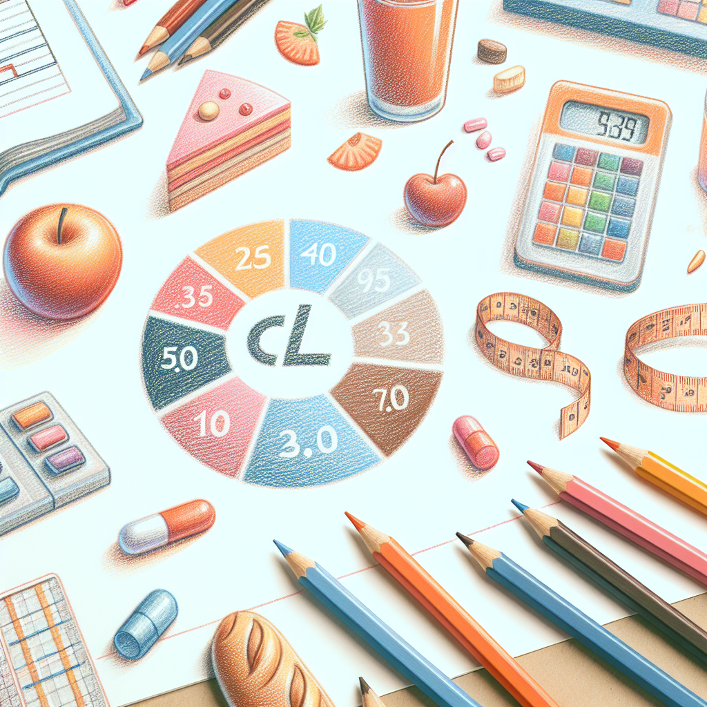 Pastelková ilustrace znázorňující téma: Hubnutí