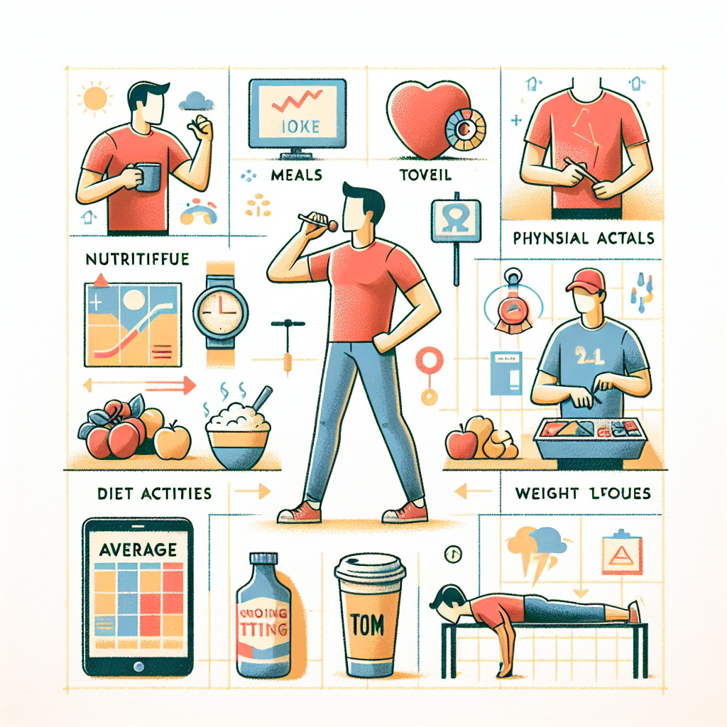 Pastelková ilustrace znázorňující téma: Zdravé hubnutí
