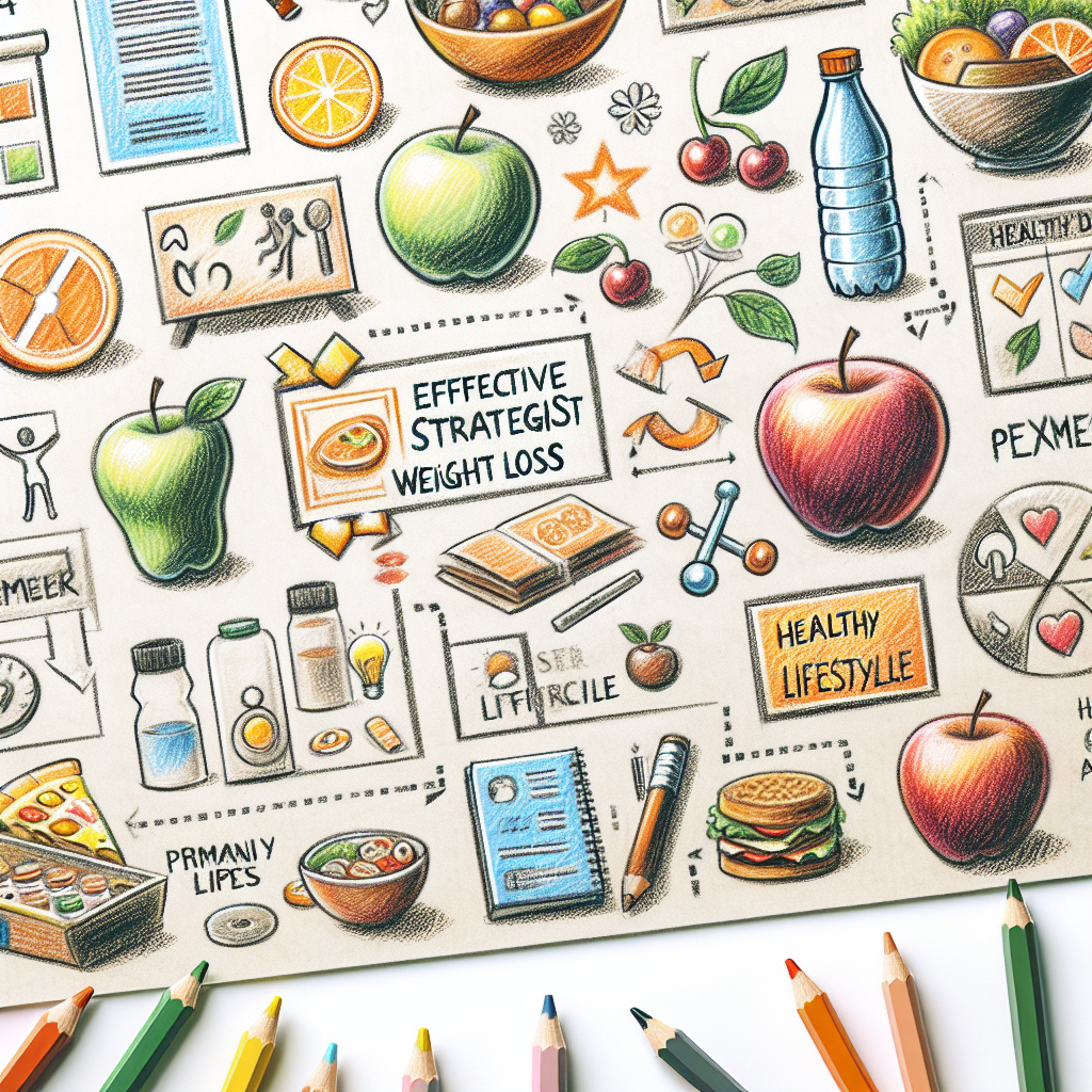 Pastelková ilustrace znázorňující téma: Hubnutí