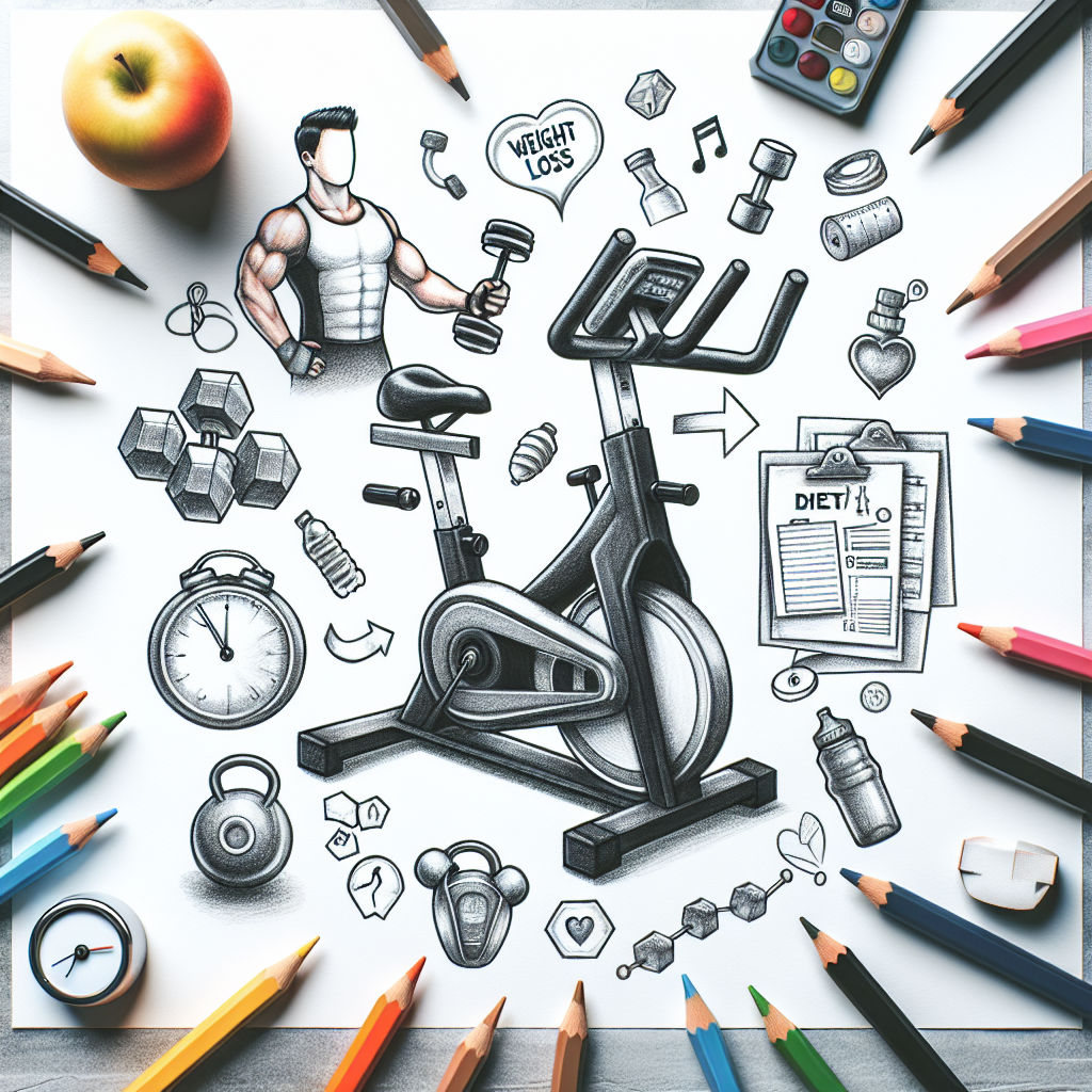 Pastelková ilustrace znázorňující téma: Fitness a zdraví