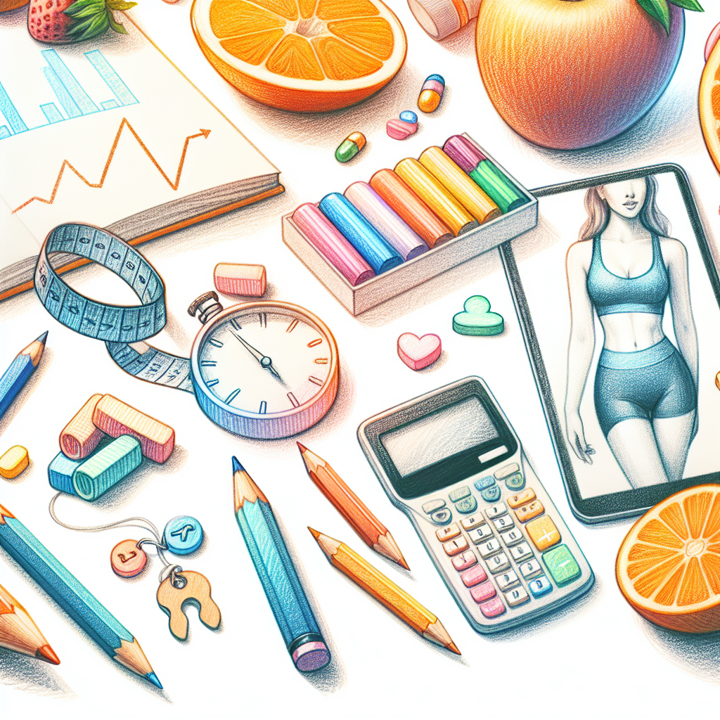 Pastelková ilustrace znázorňující téma: Zdravé životní styl